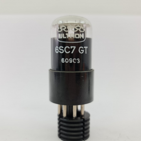 1 X 6SC7GT ULTRON TUBE. 1950s TUNGSOL PRODUCTION. 10. CH150