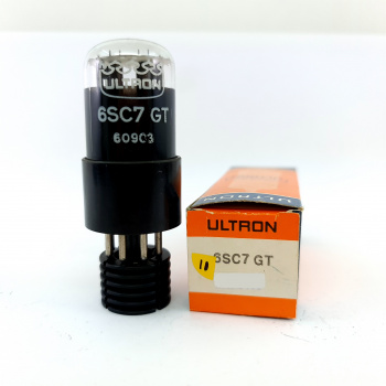 1 X 6SC7GT ULTRON TUBE....