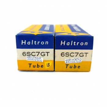 2 X 6SC7GT HALTRON TUBE....