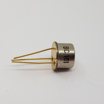 1 X BC161 GOLD TRANSISTOR....