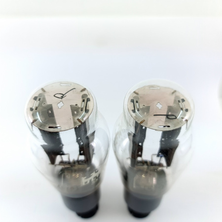 2 X 5X4G ULTRON TUBE. 1950s PRODUCTION. BLACK PLATES. MATCHED PAIR. 2. CH151