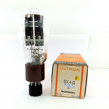 1 X 5X4G ULTRON TUBE. 1950s...