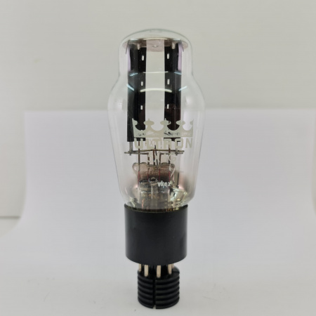 1 X 5X4G ULTRON TUBE. 1950s PROD. BLACK PLATES. RECTANGULAR GETTER. 6. CH151