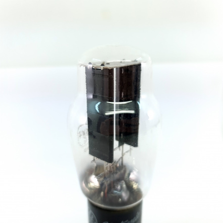 1 X 5X4G GENERAL ELECTRIC TUBE. 1950s PROD. BLACK PLATES. 1. CH152