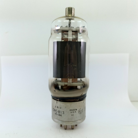 1 X JAN CRC 813 / VT144 RCA TUBE. 1940s PRODUCTION. 5. CH154