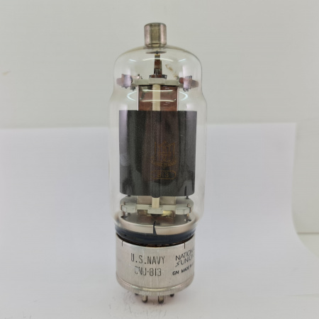 1 X CNU 813 NATIONAL UNION TUBE. 1940s PRODUCTION. 7. CH154