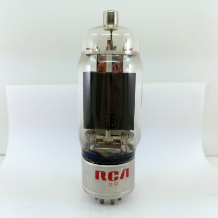 1 X 813 RCA TUBE. 1970s PRODUCTION. 8. CH154