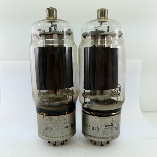 2 X 813 RCA TUBE. 1950s PRODUCTION. 12. CH154