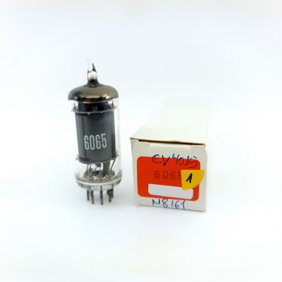 1 X 6065 / CV4015 / M8161 TUBE. 1. CH156