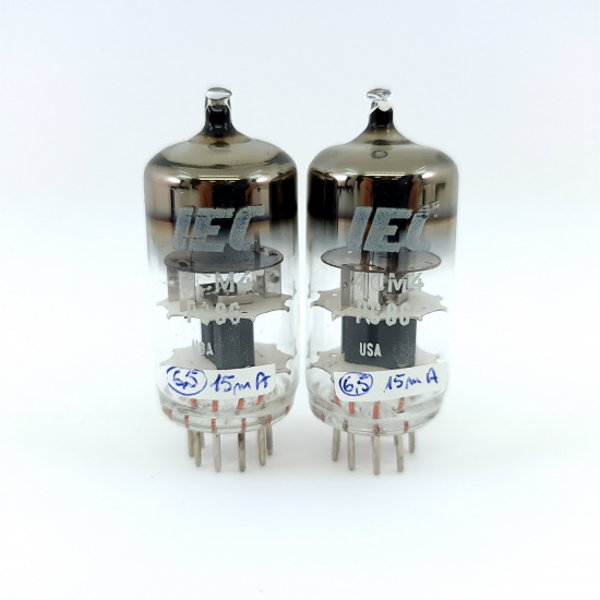 2 X PC86 IEC TUBE. 3 MICA. MATCHED PAIR. 8. CH156