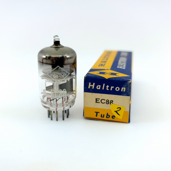 1 X EC88 HALTRON TUBE. 3 MICA. 2. CH158