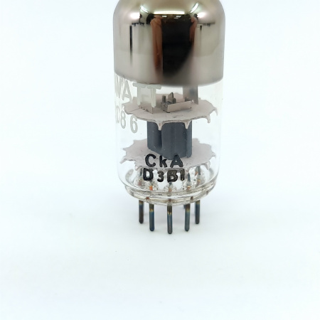 1 X EC86 MINIWATT TUBE. 1960s VALVO PRODUCTION. DIMPLE GETTER. 4. CH158