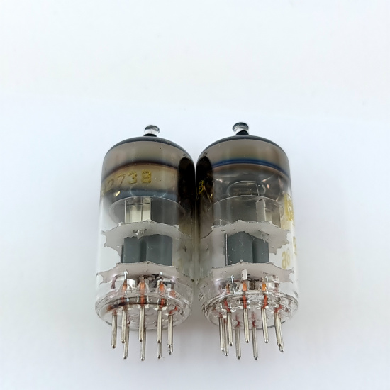 1 X EC86 RFT TUBE. 3 MICA. MATCHED...