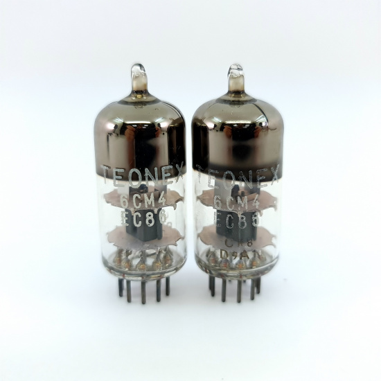 2 X EC86 TEONEX TUBE. 1960s VALVO PRODUCTION. 12. CH158