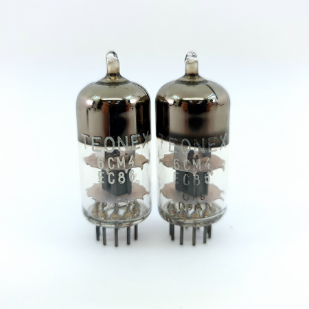 2 X EC86 TEONEX TUBE. 1960s VALVO PRODUCTION. 12. CH158