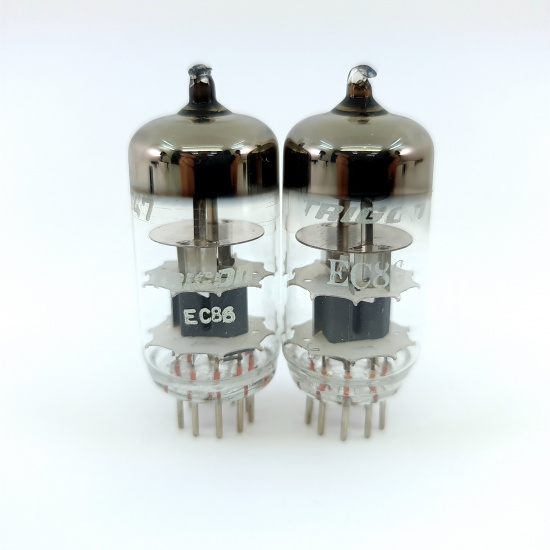 2 X EC86 TRIGON TUBE. 3 MICA. 13. CH158