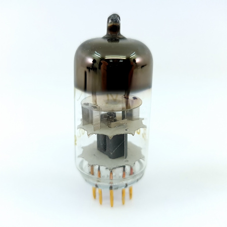 1 X EC86 RFT TUBE. 1960s TESLA PRODUCTION. GOLD PIN. 3 MICA. 23. CH159