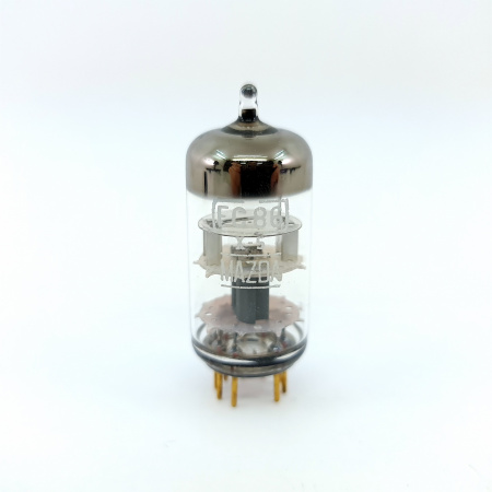 1 X EC86 MAZDA TUBE. 1960s TFK PROD. 3 MICA. GOLD PIN. 25. CH159