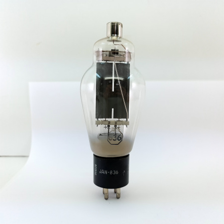 1 X JAN 836 RCA TUBE. 1970s PRODUCTION. RECTANGULAR GETTER. 1. CH161