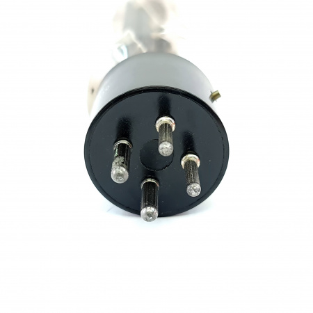 1 X JAN 836 RCA TUBE. 1970s PRODUCTION. RECTANGULAR GETTER. 1. CH161