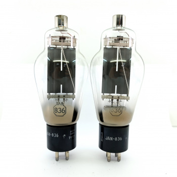 2 X JAN 836 RCA TUBE. 1970s... 2