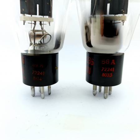 2 X JAN 836 CETRON TUBE. 1980s PRODUCTION. MATCHED PAIR. 4. CH161