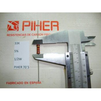 1 X VINTAGE PIHER RESISTOR....