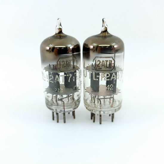 2 X ECC81 / 12AT7 TUNGSOL TUBE. 1950s...