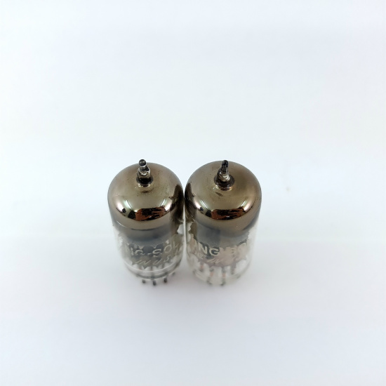 2 X ECC81 / 12AT7 TUNGSOL TUBE. 1950s...