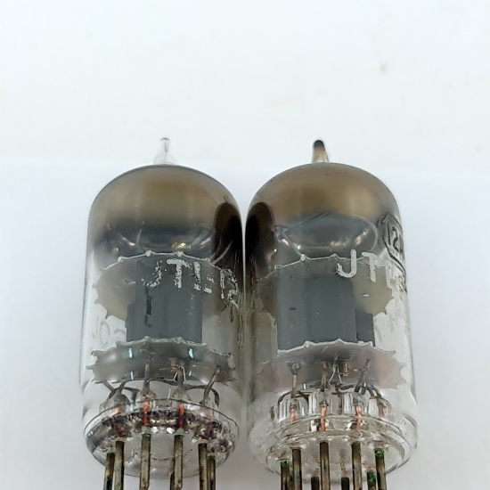 2 X ECC81 / 12AT7 TUNGSOL TUBE. 1950s...
