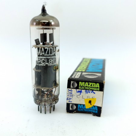1 X PCL86 MAZDA TUBE. 1960s TUNGSRAM PROD. 9. CB397