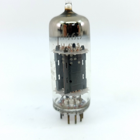 1 X 6463 GENERAL ELECTRIC TUBE. 1960s PROD. COPPER RODS. 5 *****. 11. CB397