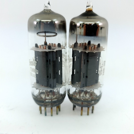 2 X 6463 GENERAL ELECTRIC. 1960s PRODUCTION. MATCHED PAIR. 13. CB397