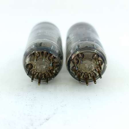 2 X 6463 GENERAL ELECTRIC. 1960s PRODUCTION. MATCHED PAIR. 13. CB397