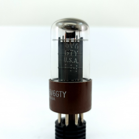 1 X JAN 6V6GTY GENERAL ELECTRIC. 1960s PRODUCTION. 14. CB397