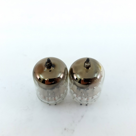 2 X 5670 RAYTHEON TUBE. BLACK PLATES....