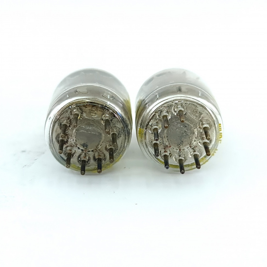 2 X 5670 RAYTHEON TUBE. BLACK PLATES....