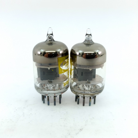 2 X 5670 RAYTHEON TUBE. 1960s PROD. PAIR. 19. CB397