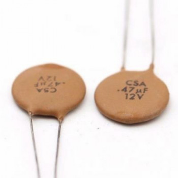 CERAMIC CAPACITOR CSA 0.47uF 470nF 12V NOS 4PC. CA246CA245U5312F190417