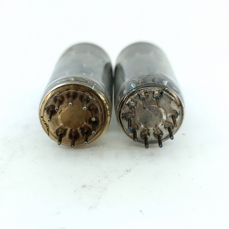 2 X 6CS7 FIVRE TUBE. 1950s PROD. BLACK PLATES. 23. CB397
