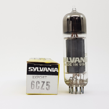1 X 6CZ5 SYLVANIA TUBE. NOS...