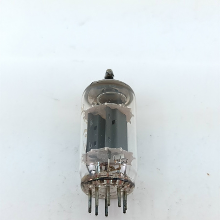 1 X 12AU7 / ECC82 ELEKTRONSKA INDUSTRIJA TUBE. 1960s PROD. COPPER RODS.25.CB397