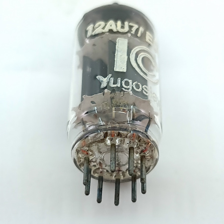 1 X 12AU7 / ECC82 ELEKTRONSKA INDUSTRIJA TUBE. 1960s PROD. COPPER RODS.25.CB397