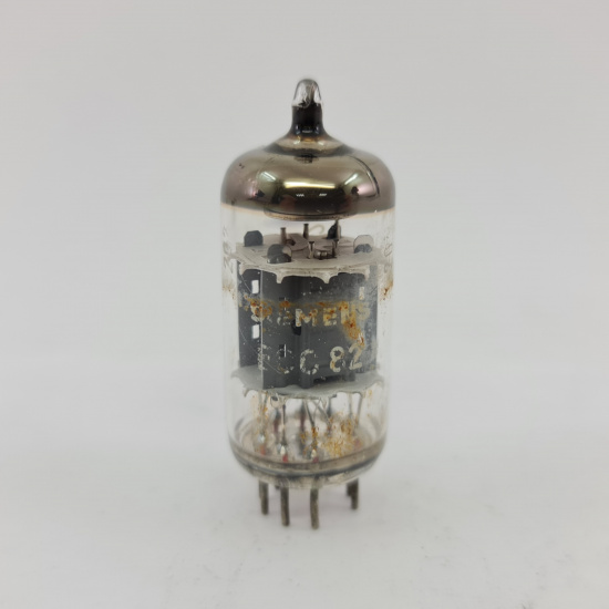 1 X ECC82 SIEMENS TUBE. 1960s PROD....