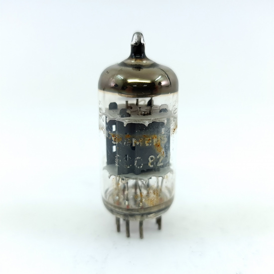 1 X ECC82 SIEMENS TUBE. 1960s PROD....