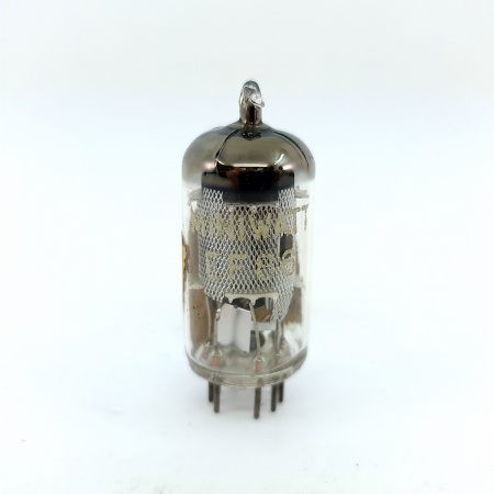 1 X EF86 MINIWATT TUBE. 1960s TOSHIBA PROD. MESH PLATE. 30. CB397