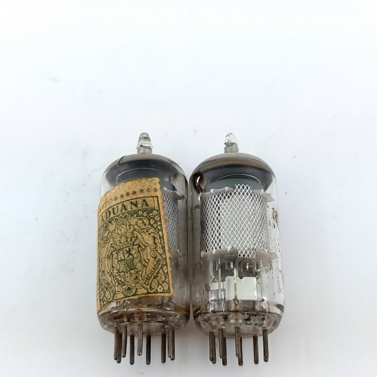 2 X EF86 MINIWATT TUBE. 1960s MAZDA...