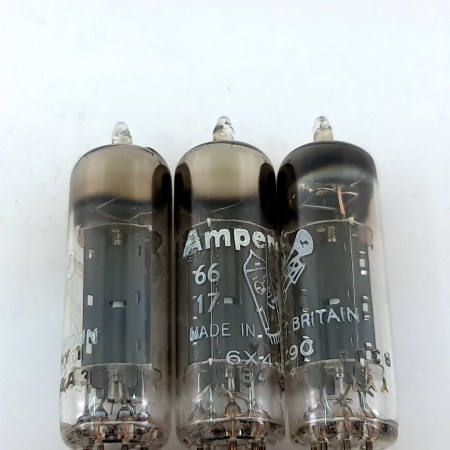 3 X 6X4 AMPEREX BUGLE BOY TUBE. 1960s MULLARD PROD. B-CODES. 38. CB397