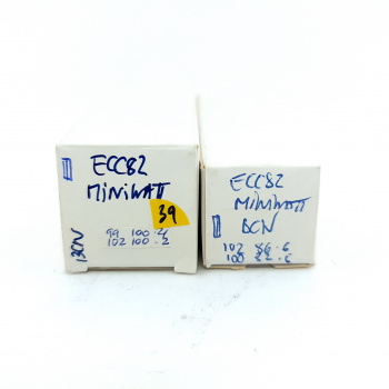 2 X ECC82 MINIWATT TUBE....