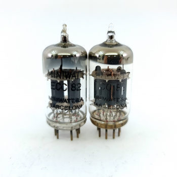 2 X ECC82 MINIWATT TUBE.... 2